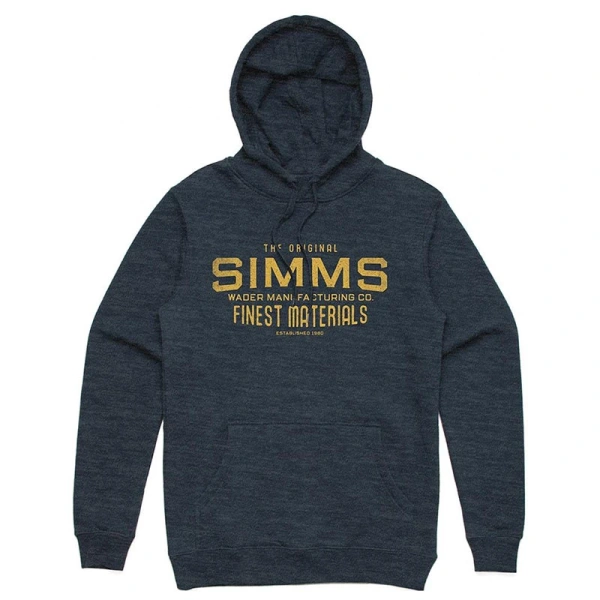 Толстовка Wader Mfg Hoody (navy heather; Мужской; L)